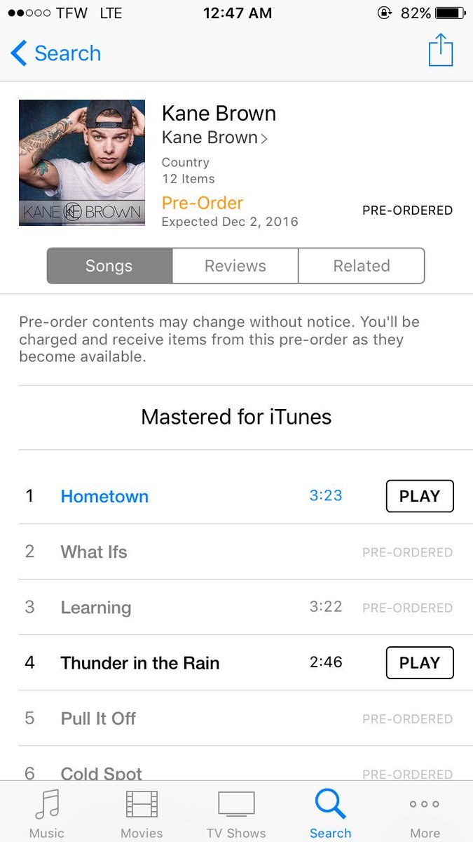 Country1_Chick's tweet image. Finally 😍😍 In love with these songs already!! 💕💕 @kanebrown