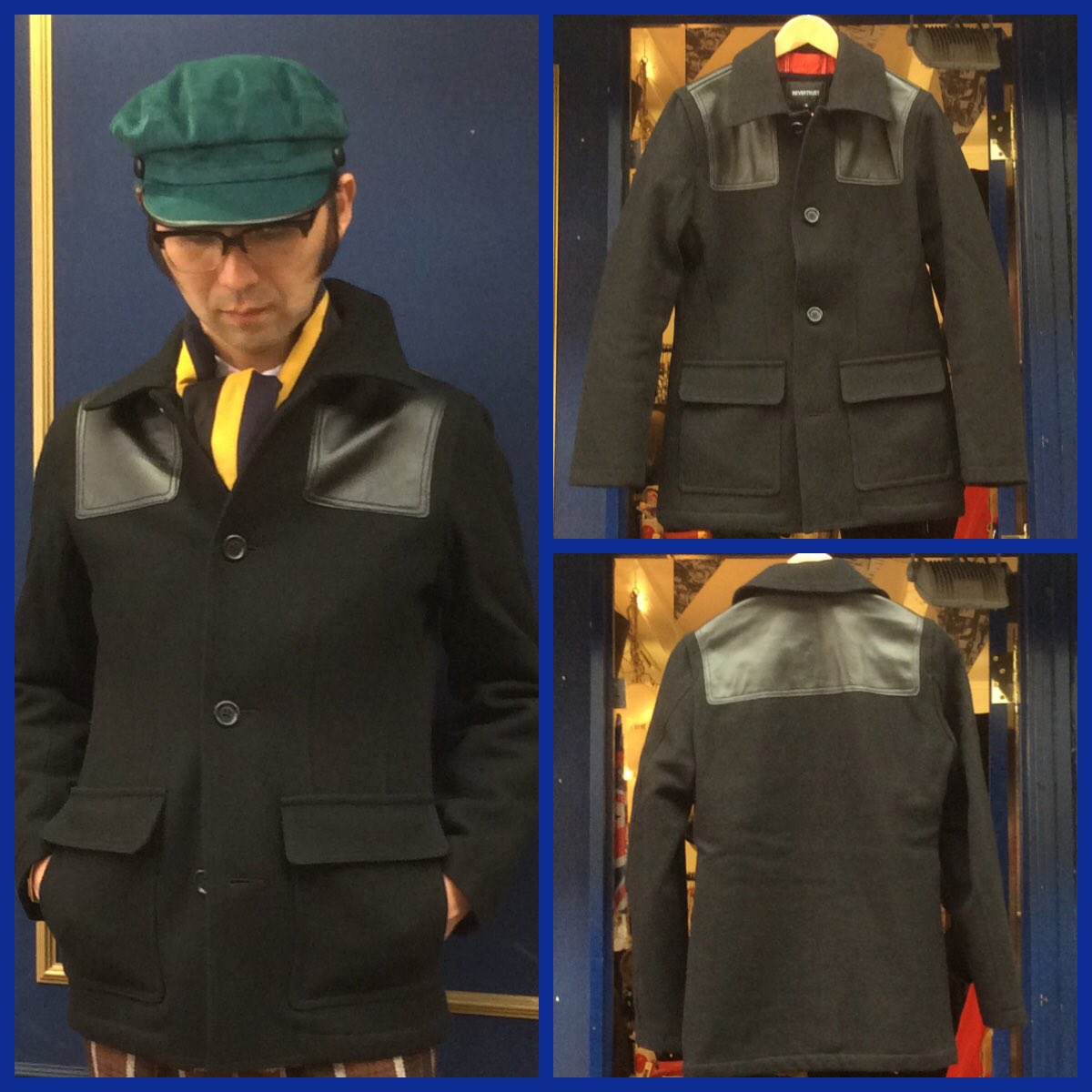 ネバートラスト DONKEY JACKET BLACK nevertrust Never Trust Donkey