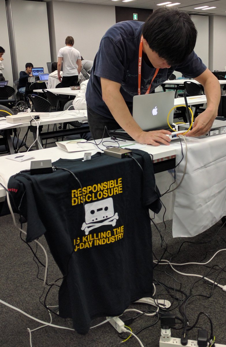 nrathaus's tweet image. TP-Link exploited and owned via a RCE, @codeblue_jp , #Hack2Win