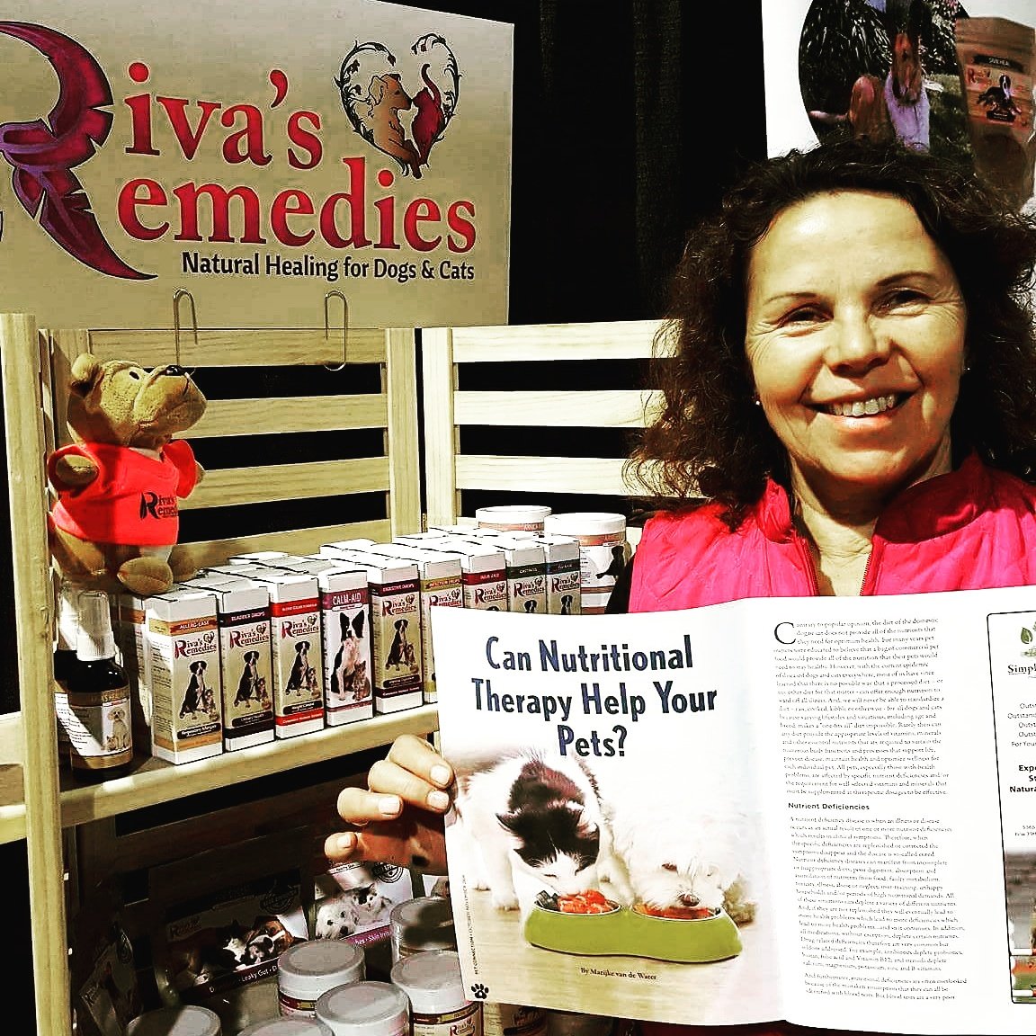 Rivasdogscats's tweet photo. Marijke's article is in the Fall issue of @PetConnectionCa !! #founder #formulator #petnutrition #animalhealth #dogs #cats #naturalremedies https://t.co/beQm7ehj4Z