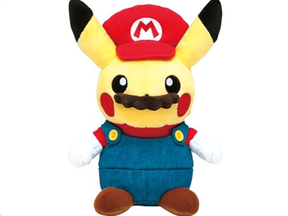 まさかのコラボwwwwwwwwwww ポケモンセンターに「マリオピカチュウ