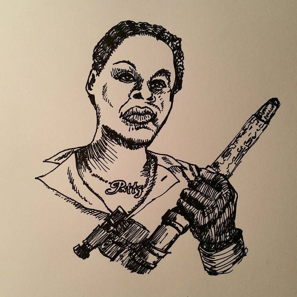 evilmarrypopins's tweet photo. 2 out 2. Day 20 of #31daysofinktober. Because this woman deserves mad respect. #ghostbusters #inktober #31daysofhal… https://t.co/UMZ44g7mKG
