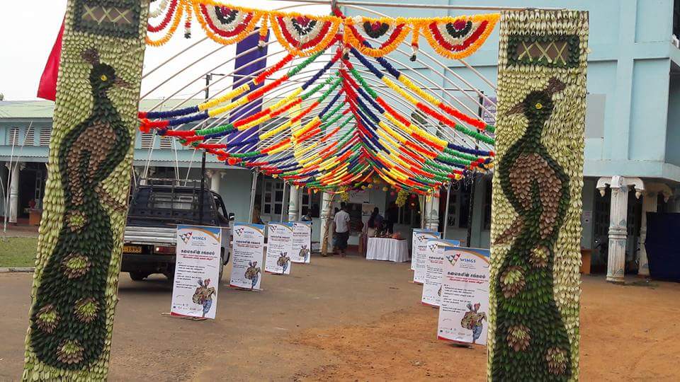 WINGSfestival16's tweet photo. #Wings16 kicks off in style today at #kilinochchi. If you are in the area go over and experience the #art and #conversations https://t.co/iroxEx18t6