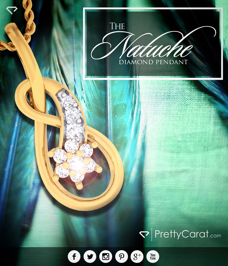 PrettyCarat_'s tweet photo. Introducing the Natuche Diamond Pendant by @PrettyCarat_  
#Jewelry #diamond #gold #onlineshopping #pendant https://t.co/T9e4nnfuEx