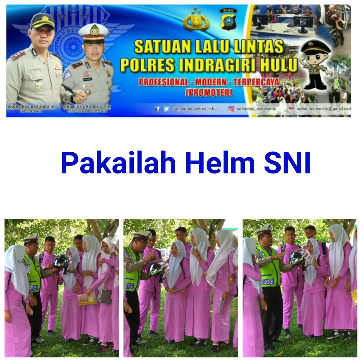 Patuhi aturan di jalan,jangan ceroboh