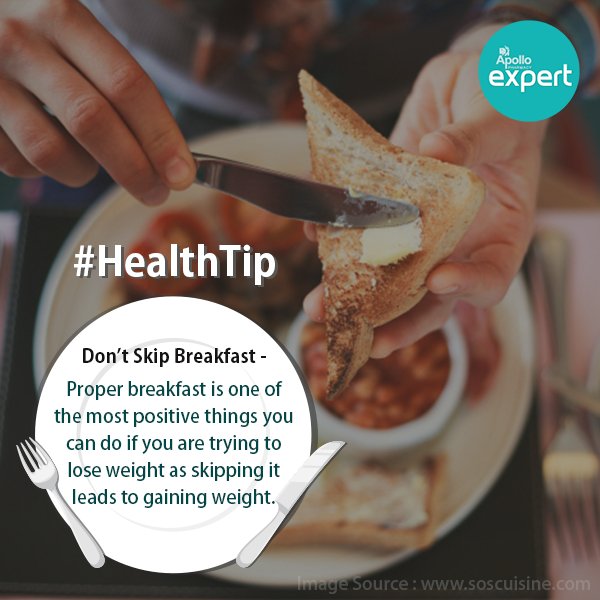 ApolloExpert's tweet photo. A balanced breakfast is the best way to stay fit. #ApolloExpert #StaySafe #healthyliving #Nutrition #wellness https://t.co/poipaq1tor