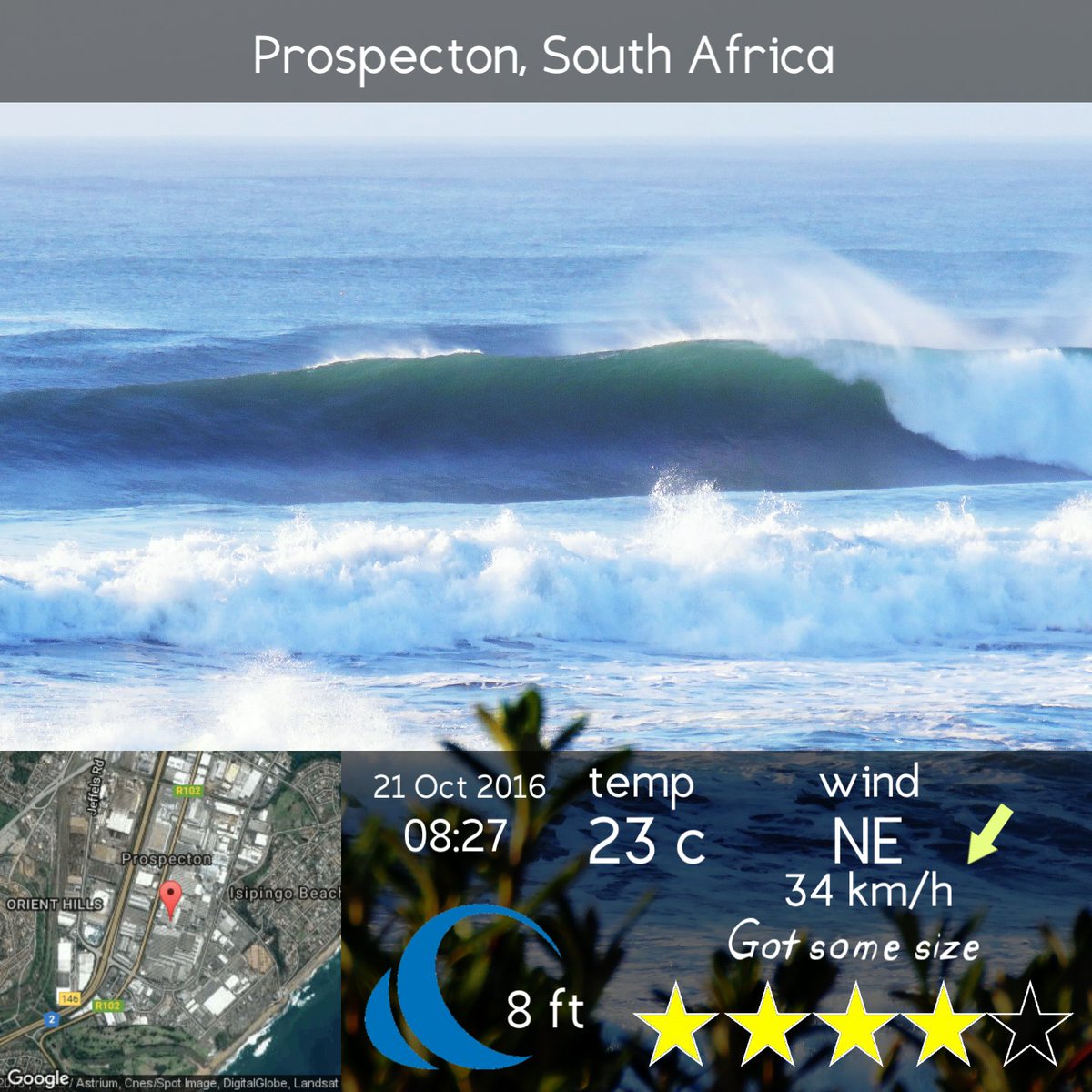 outdoortoolbox's tweet photo. Made with Surf Reporter. Available on Google Play.#surf #surfing #surfinglife #surfreporter #photography #apps #android #play #appoftheweek https://t.co/dNjiU4H3pY