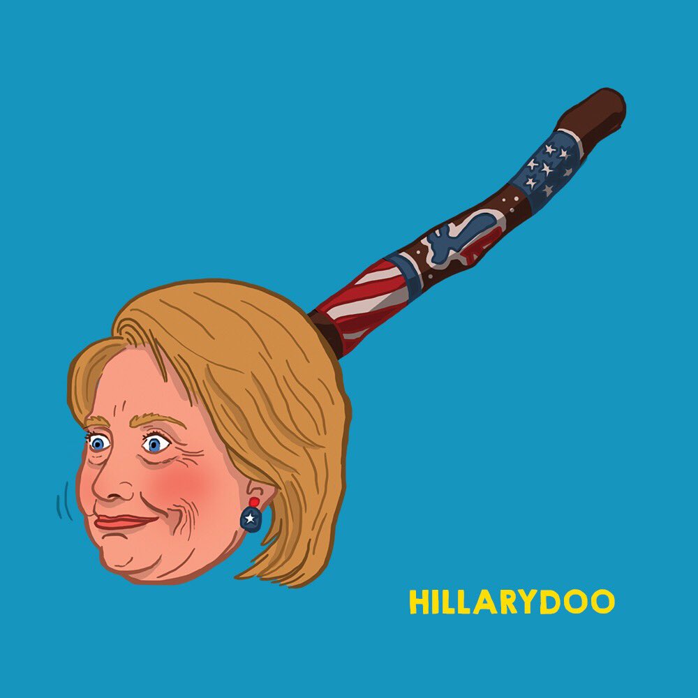 We are getting #Election2016 ready with our latest #celebstrument HILLARYDOO #USElections #Hillary2016 #Trump2016