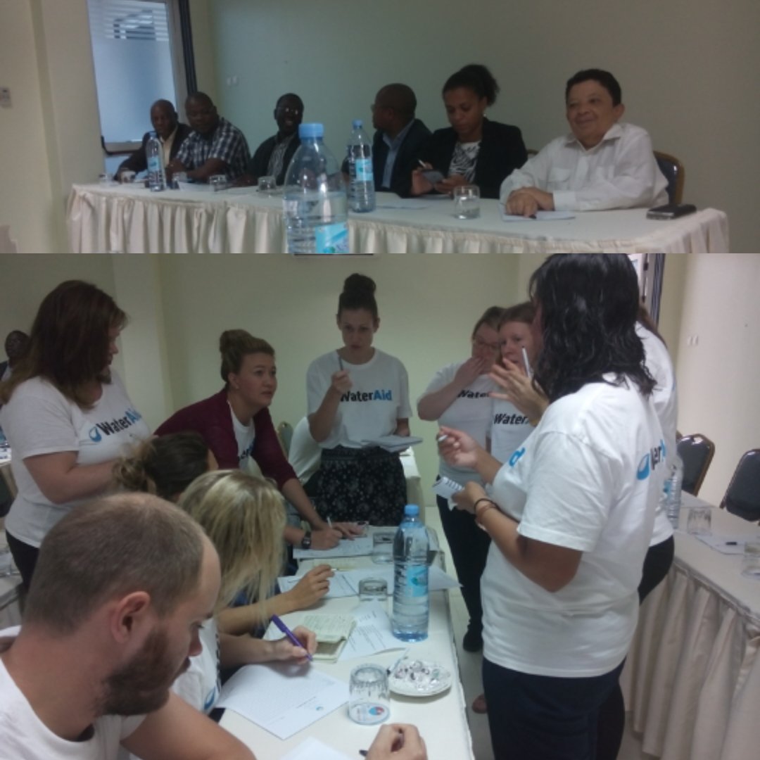 Jonathan Wilcox (@jonwilc) on Twitter photo About to start our panel session with reps from Moz WASH sector. Prepping questions. <a href="/SouthernWater/">Southern Water</a> <a href="/WaterAidUK/">WaterAid UK 💦</a> About to start our panel session with reps from Moz WASH sector. Prepping questions. <a href="/SouthernWater/">Southern Water</a> <a href="/WaterAidUK/">WaterAid UK 💦</a>