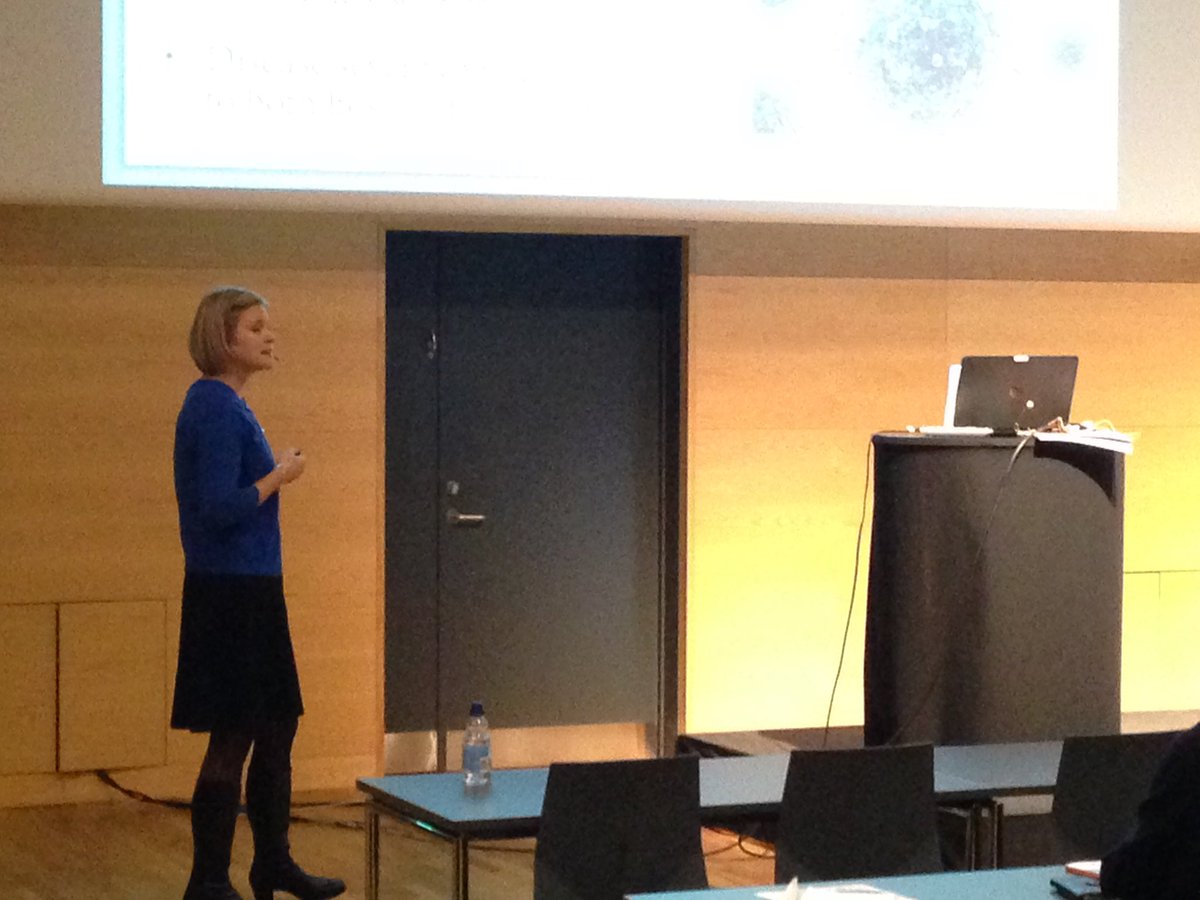 FranzeProgatzky's tweet image. Cecilia Johansson delivering an exciting early morning lecture at #EMIG 2016 in Copenhagen @NHLIImperial @FoMImperial