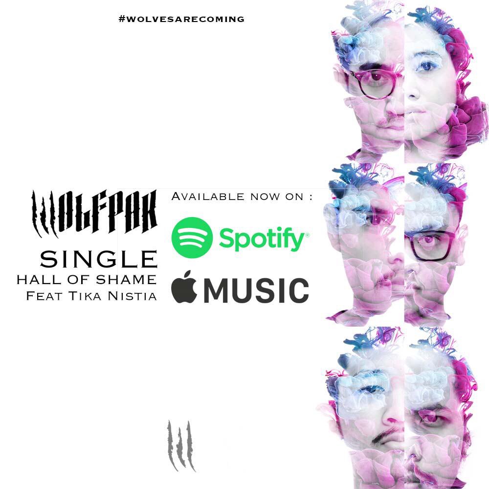 Our single "Hall of Shame" feat. Tika Nistia Now Available on Digital Music Services such as <a href="/spotify/">Spotify</a> &amp; <a href="/applemusic/">Apple Music</a> ! 
#wolvesarecoming