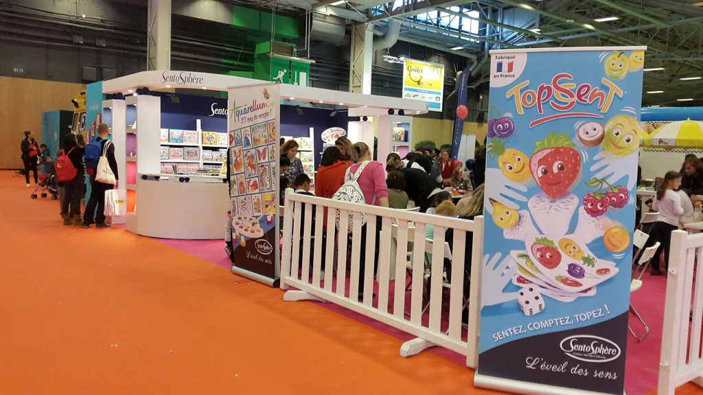 PatamaniaJeu's tweet photo. #patamania #topscent vous attendent à #kidexpo2016🙂🎲Venez vous amuser sur le stand G32 avec Sentophere ! https://t.co/ZIzva3x0qe