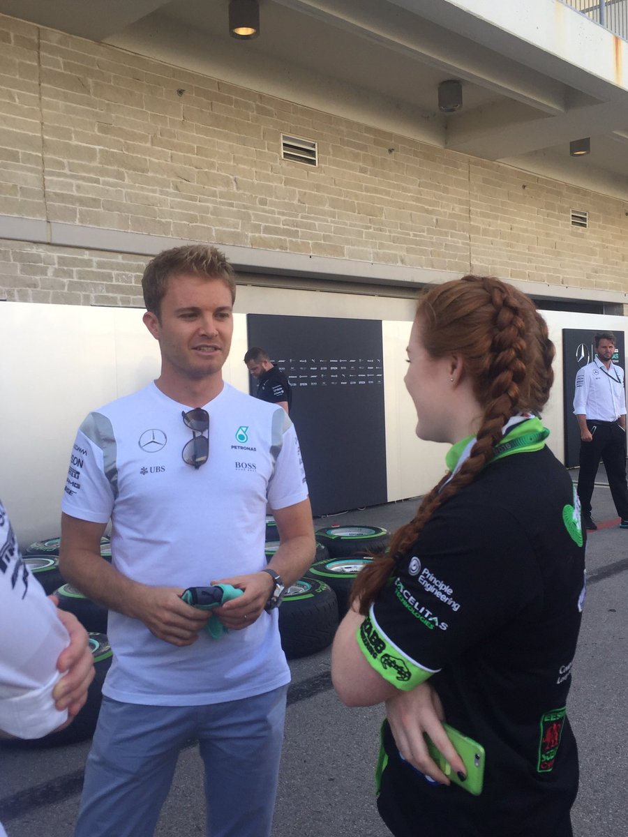 team_tachyon's tweet photo. Great to meet Nico Rosberg today with the @Randstad Academy @F1inSchoolsHQ, thank you for taking the time to talk to us @nico_rosberg 🍾🏁 https://t.co/7aKhy6nn8Z