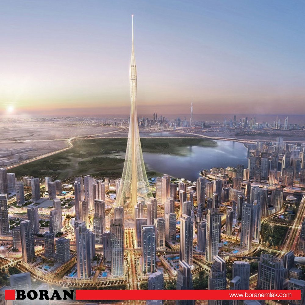 Dünyanın yeni en yüksek kulesi olmaya aday ‘The Tower’ Dubai’nin  içinde mağazalar, müze ve çeşitli eğitim tesislerini barındıracak.