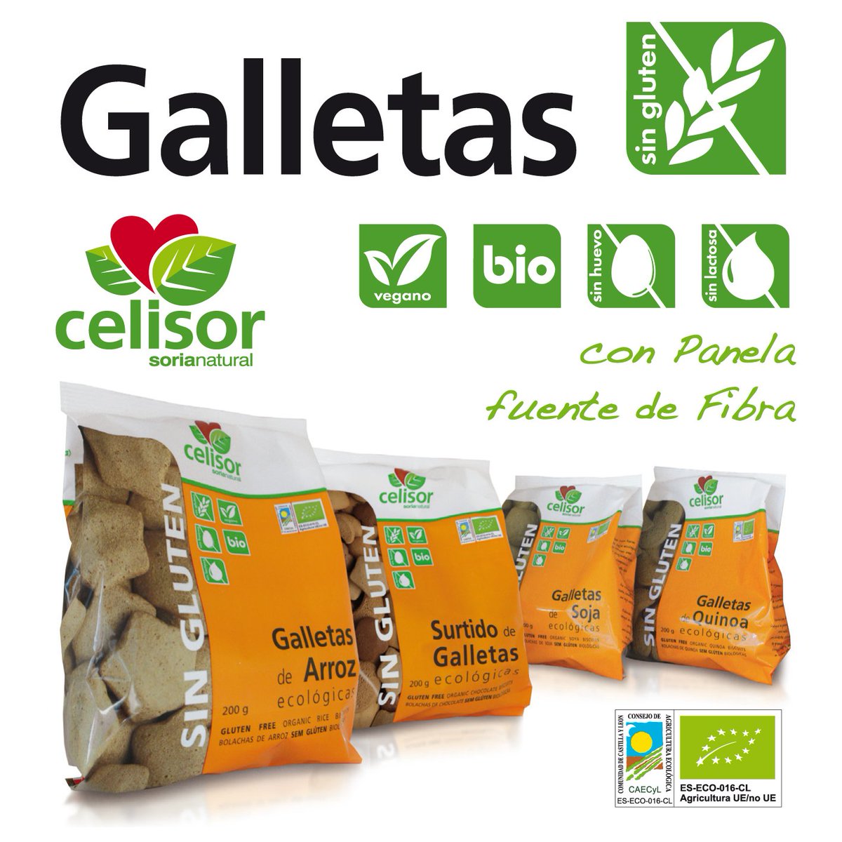 ¡Buenos días! ¡Siendo #viernes nos merecemos un #desayuno con #galletas #singluten #Celisor! ¿Cuáles son vuestras favoritas? ¡#FelizViernes!