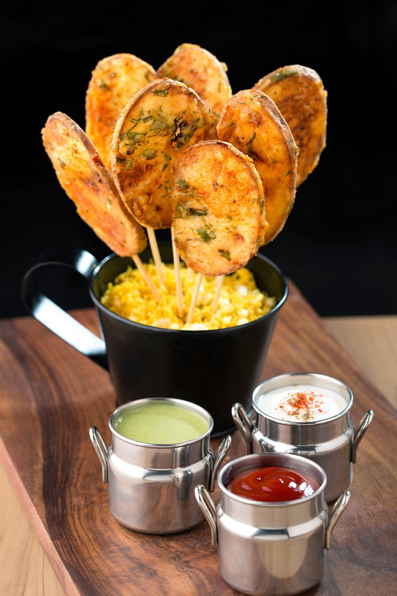 Kailashparbatca's tweet photo. ComingSoon
--------------------
Lolli Tuk - Sindhi delicacy served in fusion style.
 #kailashparbat #party #indianfood #india #canada https://t.co/lrbwlBtRYC
