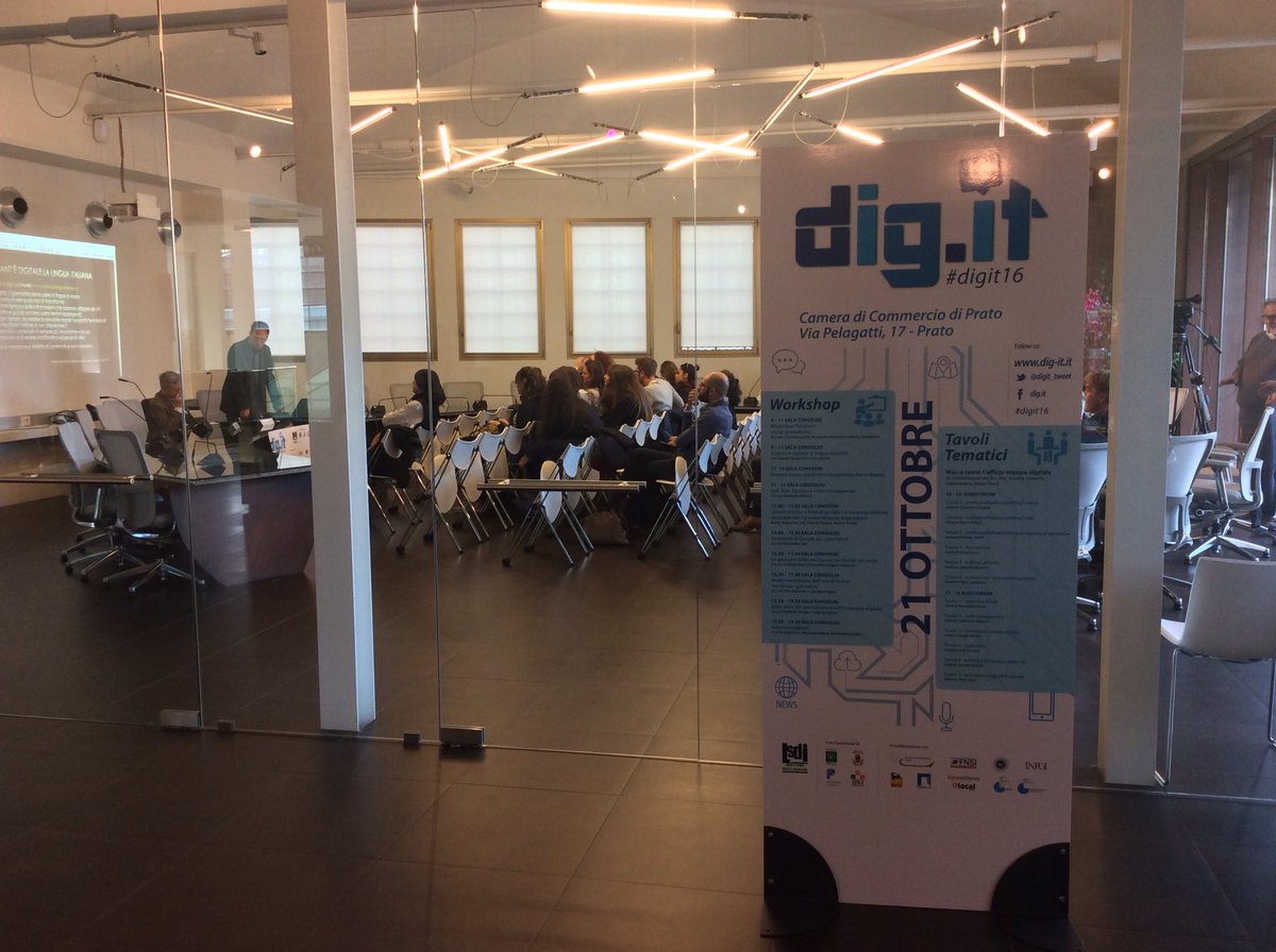 odg_toscana's tweet photo. #Digit2016 Tutti a Prato oggi per parlare di giornalismo digitale e fare #formazionegiornalisti! Si parte! https://t.co/FIDdAlgabf