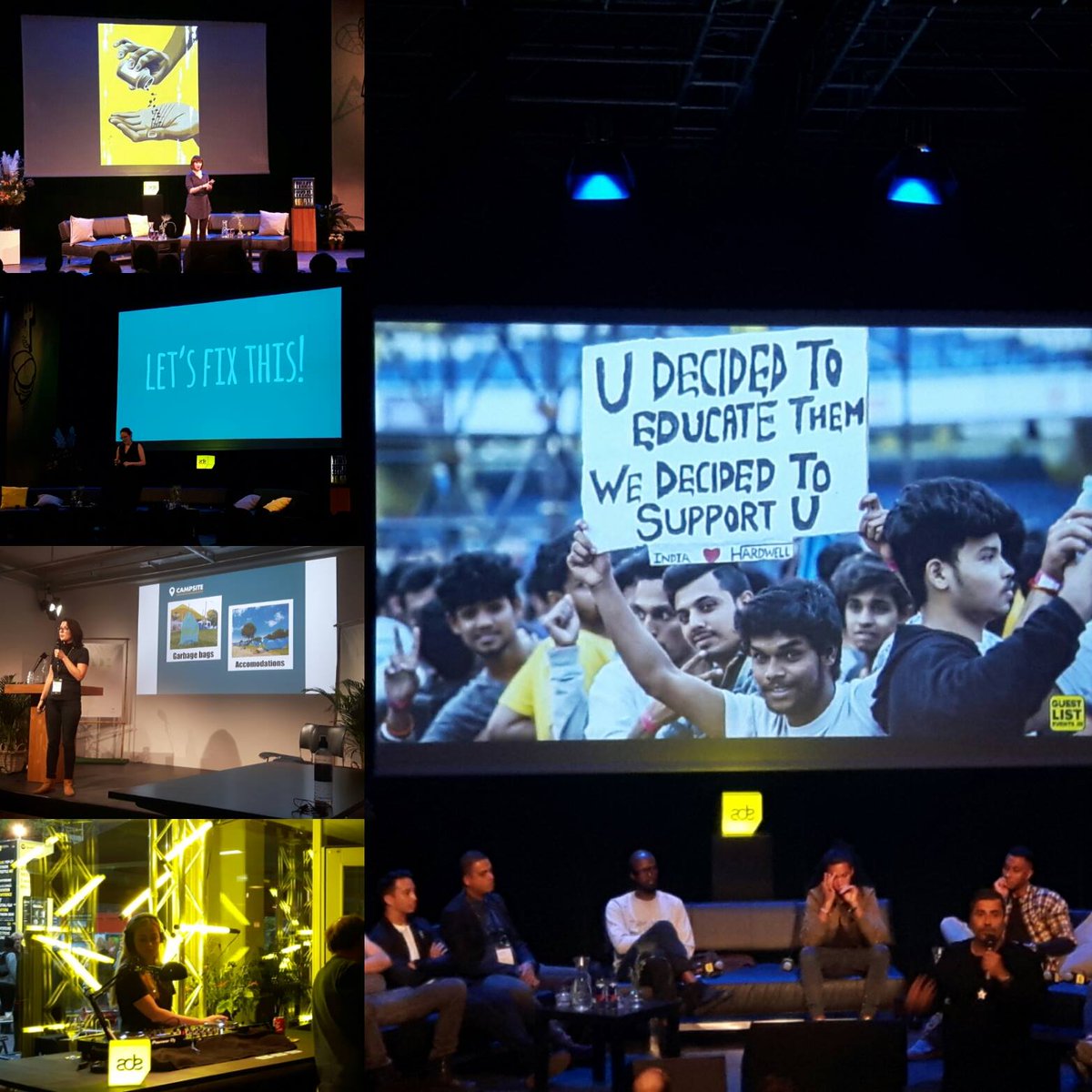 ADE Green 2016 is een feit!  #ADE, #IDenT &amp; #Blyde present #ADEGreen! #ADE16 was #AWESOME #Inspiring