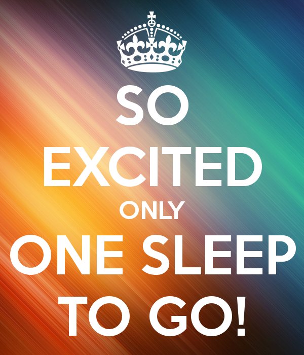 Just 1 sleep to go until <a href="/TheLacettes/">The Lacettes</a> LOVE to Boogie Party! We can't wait! See you on the dance floor xxx #excited #lacettesparty