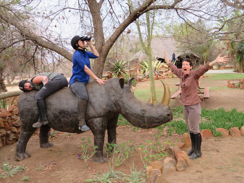 We love it when our guests are as nutty as we are!! Thanks to Kelly McNamee for sharing the pic. waterberg.net/ants-nest/ #Safari #Travel