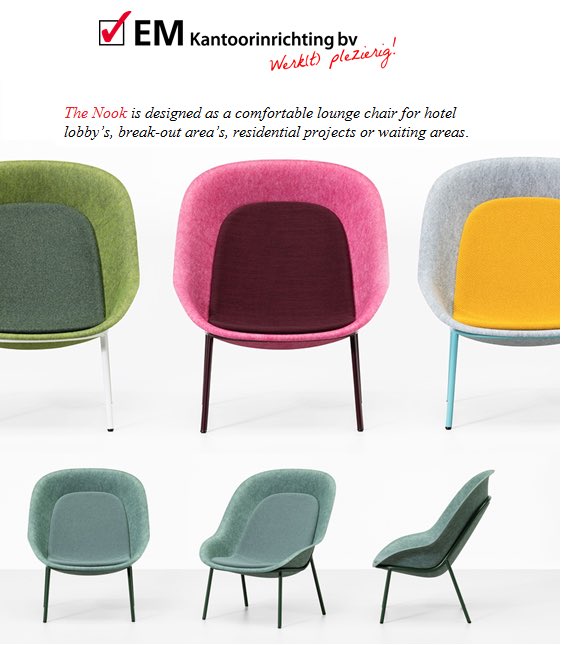 #theNook by #deVorm #architects #lounge #hotel #stoelen #chairs