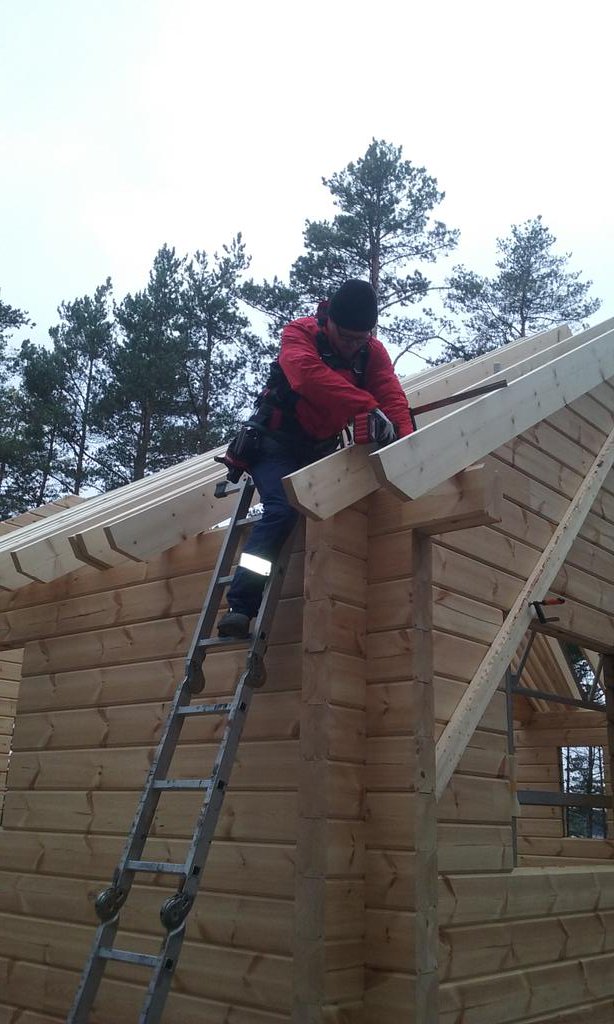 MinnaTepponen's tweet photo. Mökkistugacottage #honka #cresto #makita #loghome #sievi #Bosch #mökki #Pyhtää https://t.co/t5ztsZfYSQ