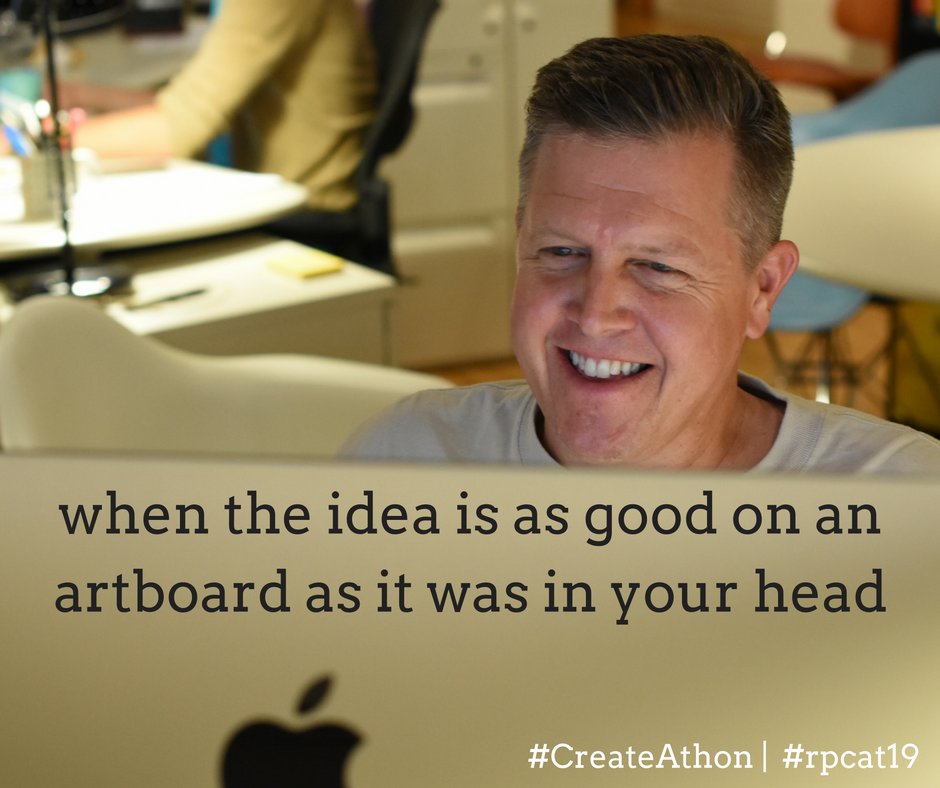 RiggsPartners's tweet photo. Is there any better feeling? #rpcat19 #CreateAthon https://t.co/sShO57W8Ek https://t.co/UJ20HxTtwP