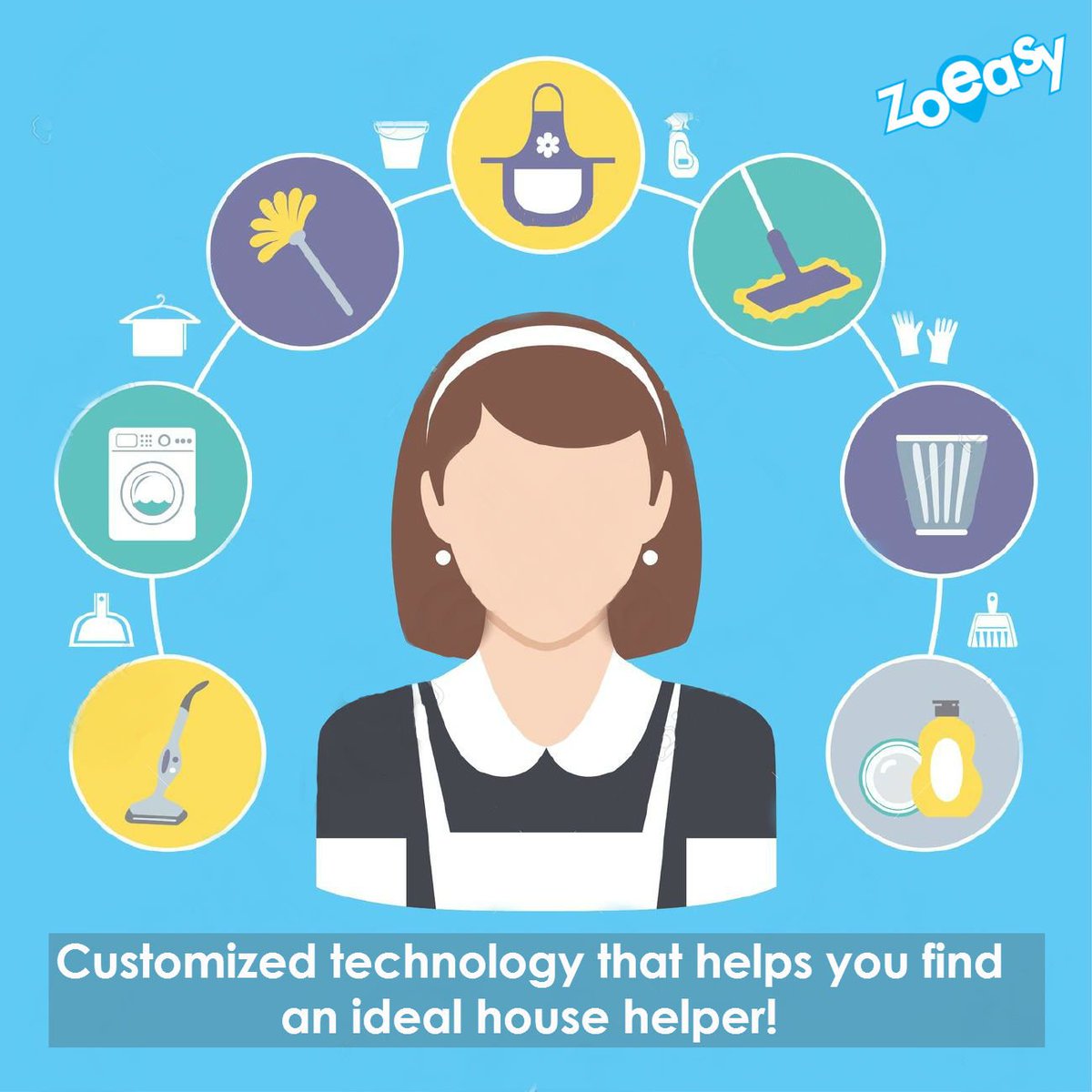 ZoEasyCo's tweet image. With our #CustomizedTechnology, you are bound to find a domestic helper with an over 80% match to your requirements! Stay tuned! #ZoEasyCo