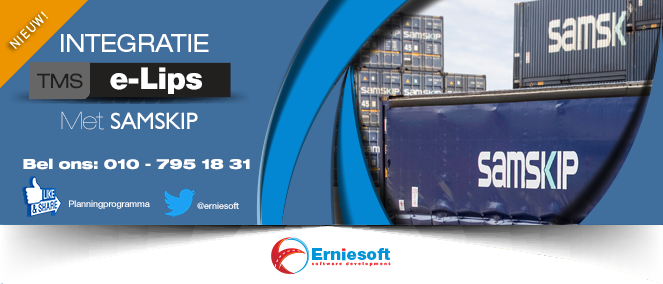 Erniesoft's tweet photo. Samskip &amp; e-Lips wisselen data elektronisch
B2B interface met Samskip afgerond en geplaatst
#Samskip #EDI #transport
https://t.co/GOPAE4F731 https://t.co/vbP0VL1yJu
