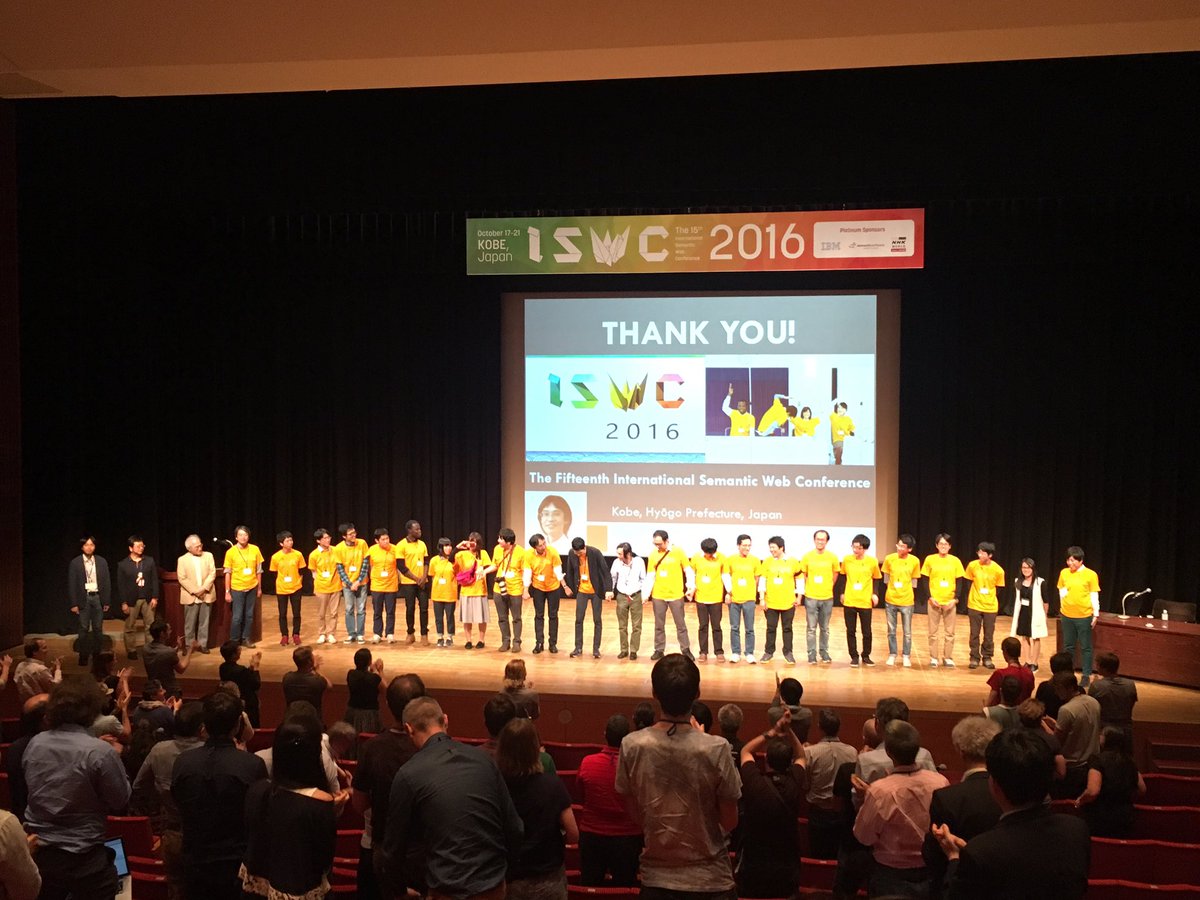 juansequeda's tweet image. Standing ovation to the #iswc2016 organizers. Definitely one of the best organized conferences I&apos;ve attended. And the wifi worked!!