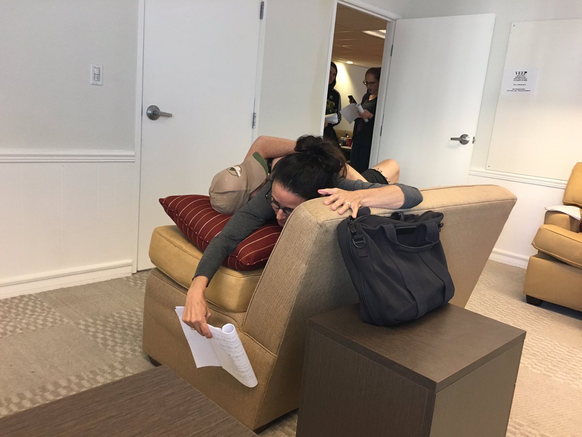 DavidHMandel's tweet photo. #veep #episode604 #rehearsal https://t.co/Ka7KnTdAuO