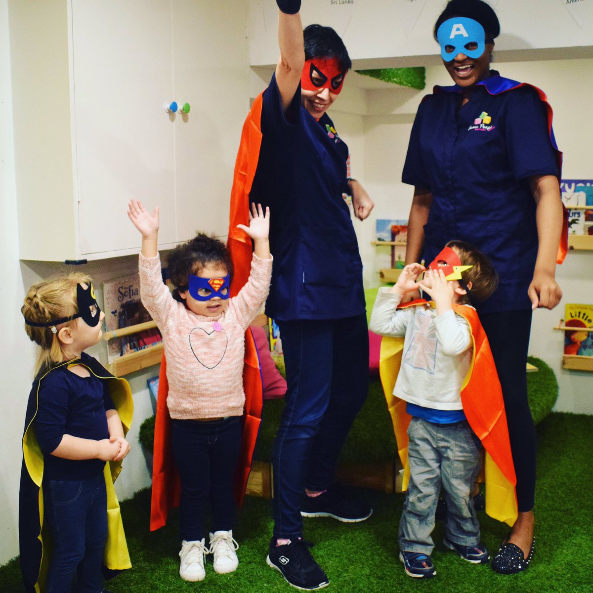 beaupeepsfulham's tweet photo. 'Cos #nursery was made for #superheroes :) #fun #preschool #fulham #learn #play #EYFS https://t.co/WRCGcbkNak