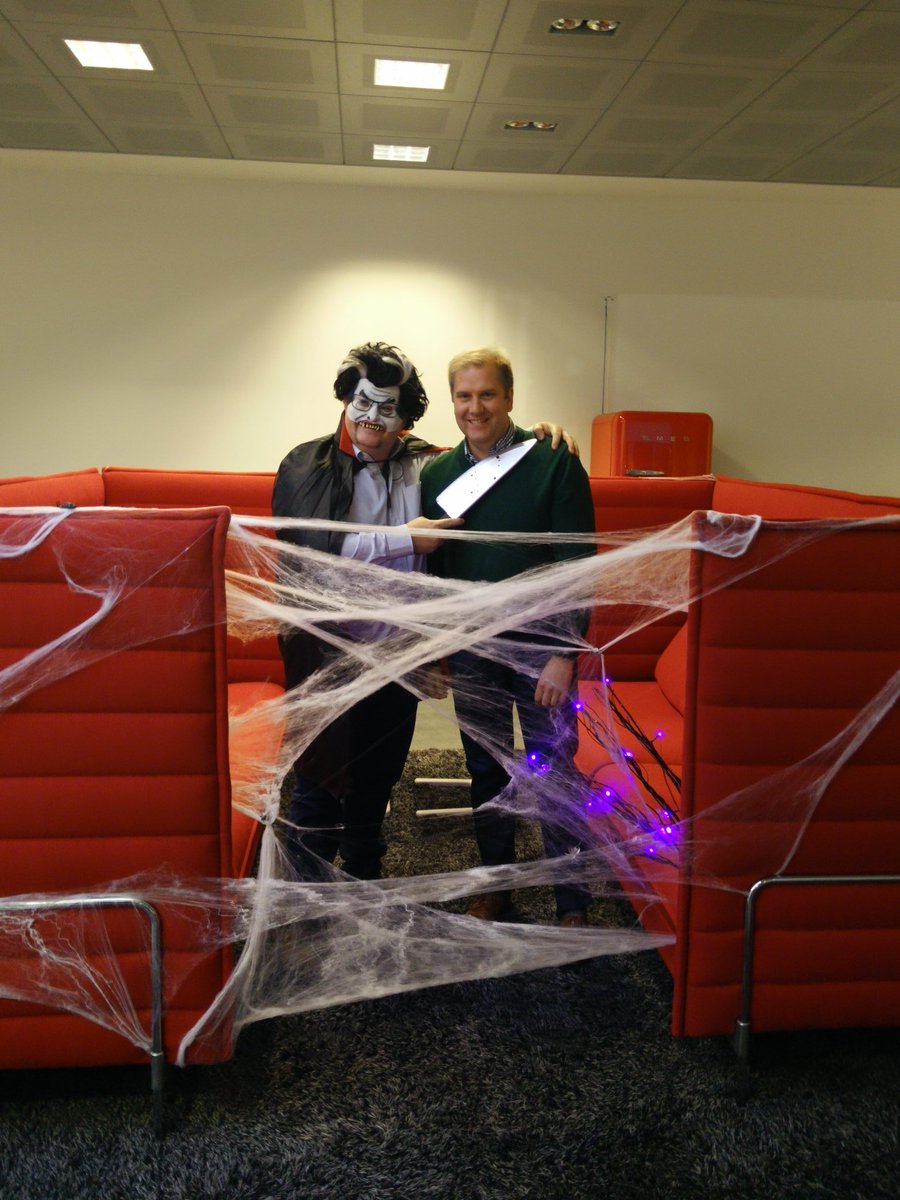 acagroup_be's tweet photo. Halloween @ The office 😉 https://t.co/hwMy8U5fAP