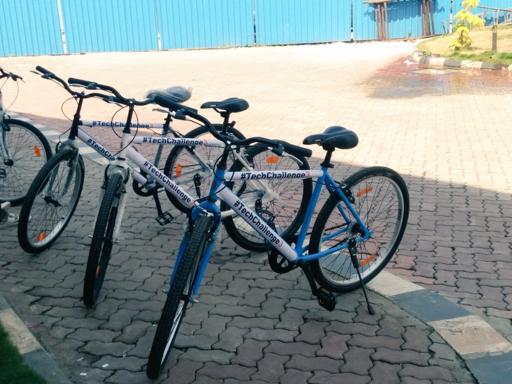 swapnimehta's tweet image. When in doubt, pedal it out! 
Fancy a ride? 
Excited to give this a go! @CapgeminiIndia #TechChallenge3