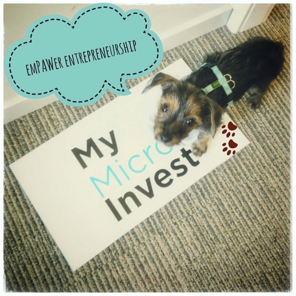 With <a href="/mymicroinvest/">Spreds</a> anything is PAWsible. 
Do like Toby: emPAWer #entrepreneurship on mymicroinvest.com