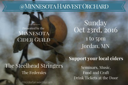 TimBurmanMN's tweet photo. #PickCider for #Thanksgiving!
Taste the variety that #minnesota #cider #makers have to offer
Sun Oct 23 1-5
https://t.co/6jIhles6iG
#MNcider https://t.co/jHJaqfS1nA