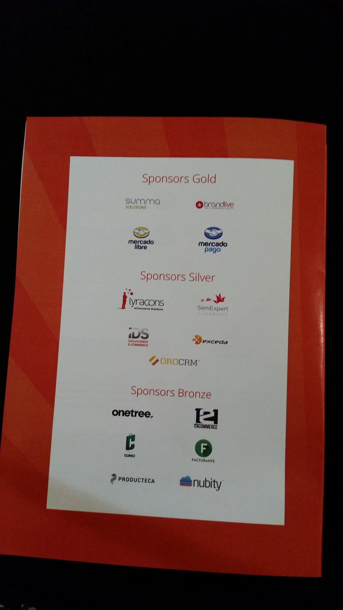 InfracommerceL's tweet photo. Acompañando a @summasolutions en esta nueva edición del Meet Magento Argentina. #MM16AR https://t.co/vZ9pM03eEa