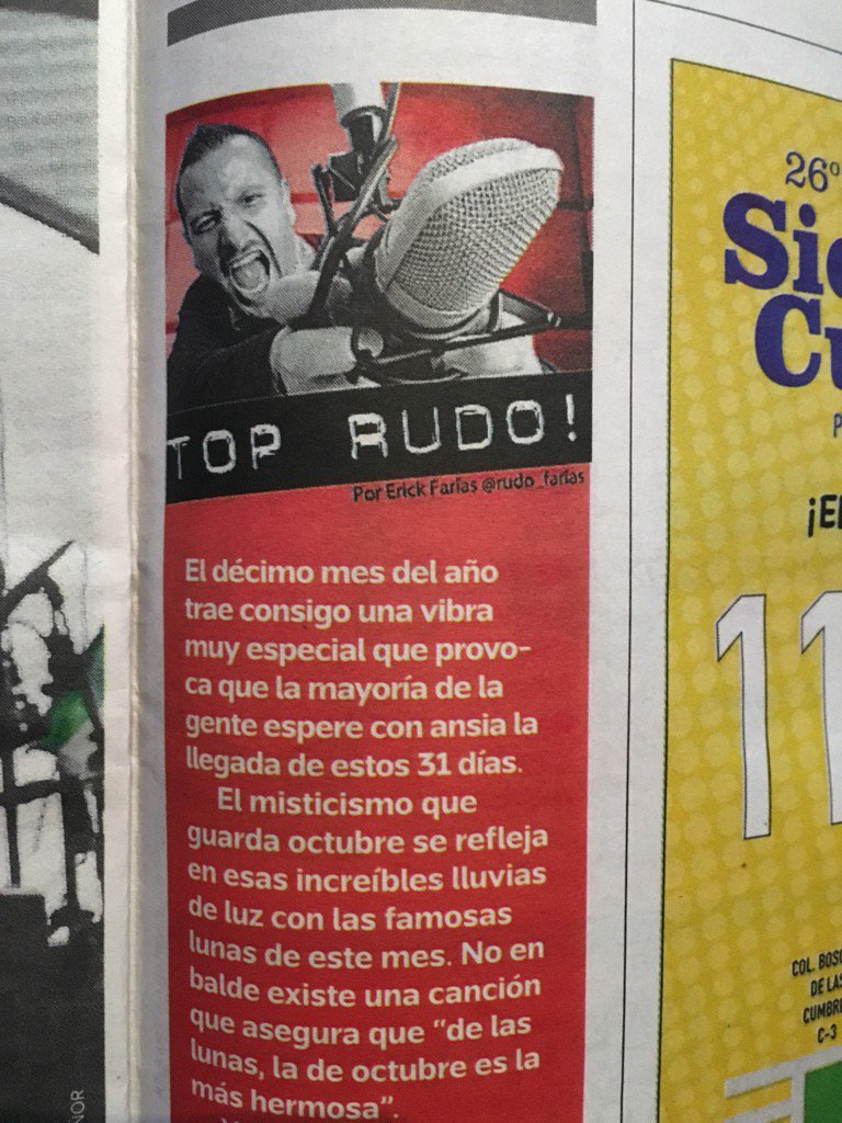 miguelcharlestv's tweet photo. Leyendo la seccion de mi amigo @rudo_farias #periodicoabc #mty https://t.co/yJe4coFKMj