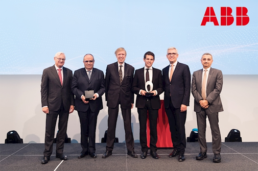 ABBItalia's tweet photo. Research Award - assegnato al Dr. Beerten dell’Università di Leuven che riceve 300.000$ per la ricerca #ABBtechforum https://t.co/X8opjW4q8x https://t.co/ibt8Ui3a4u