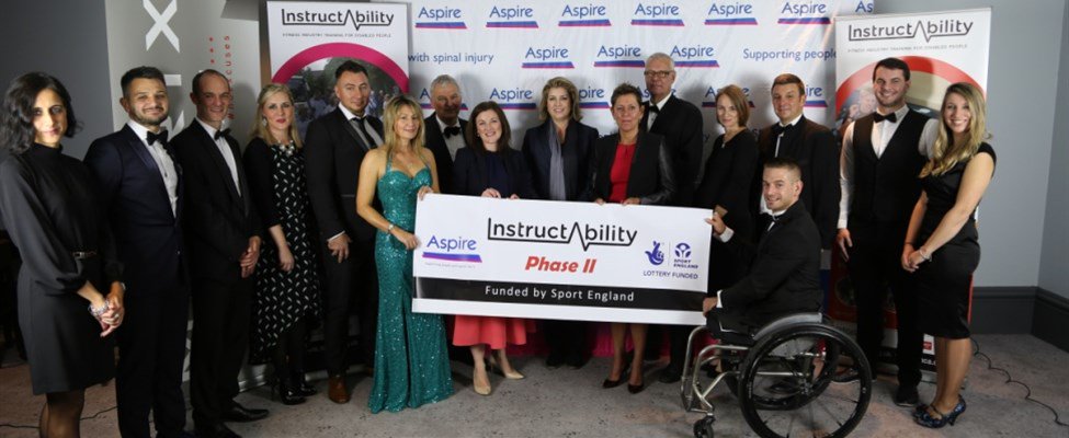 AspireCharity's tweet photo. Read the full story: @Sport_England announces new funding boost for @InstructAbility https://t.co/782mwi3F2e #IAAwards #InstructAbility https://t.co/fOXlDu4QAD