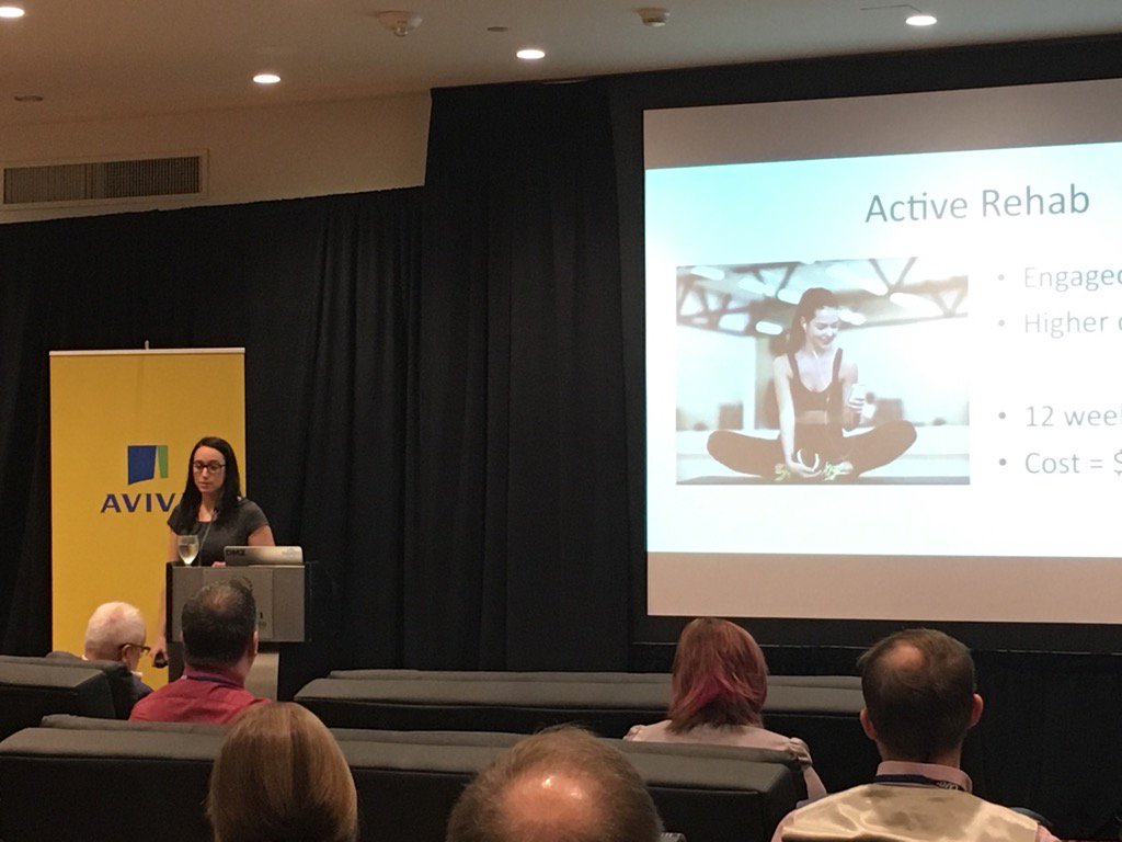 edmeiering's tweet photo. #IBAO16 #avivadigitalfirst Maggie from HealthSwapp describing a new way we communicate with customers https://t.co/xqnazIKbXt