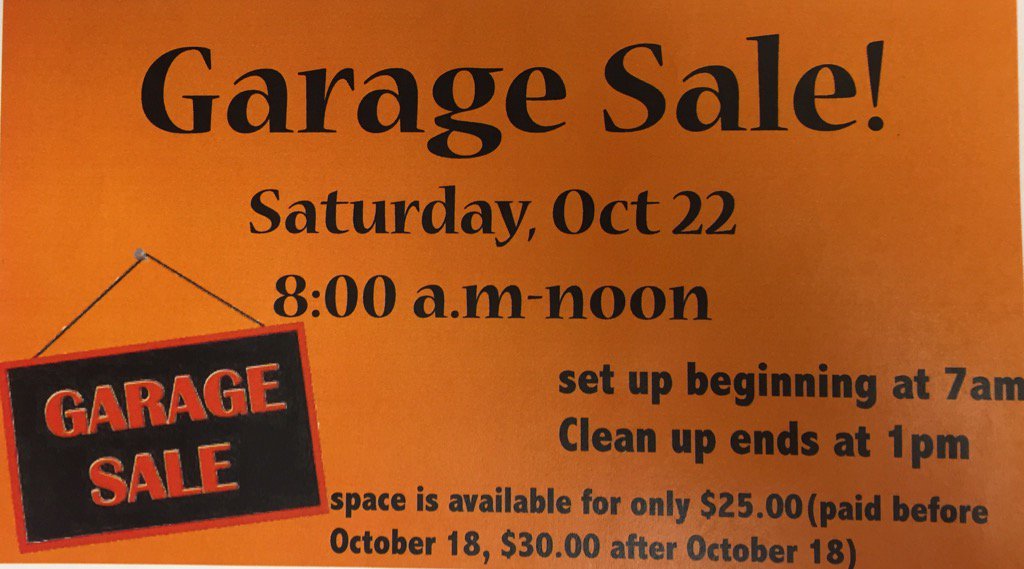AkinsJournalism's tweet photo. The 2nd Annual Akins Garage Sale will be held tomorrow in the parking lot from 8 am to noon. Come support Akins SPED. https://t.co/3YApUyMQK7