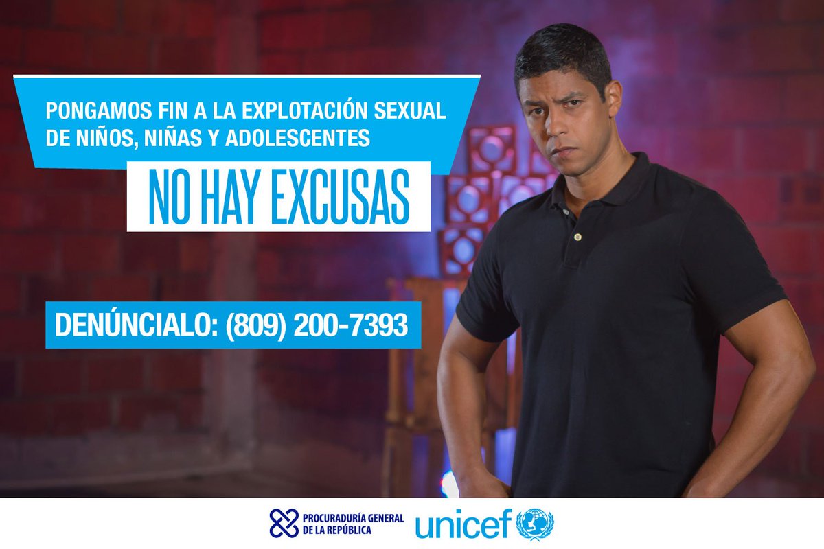 Fiscaliadel_DN's tweet photo. No existe argumento que justifique el delito de explotación sexual.
Denúncialo: (809) 200-7393. #NoHayExcusas https://t.co/ftfcW3jh2D