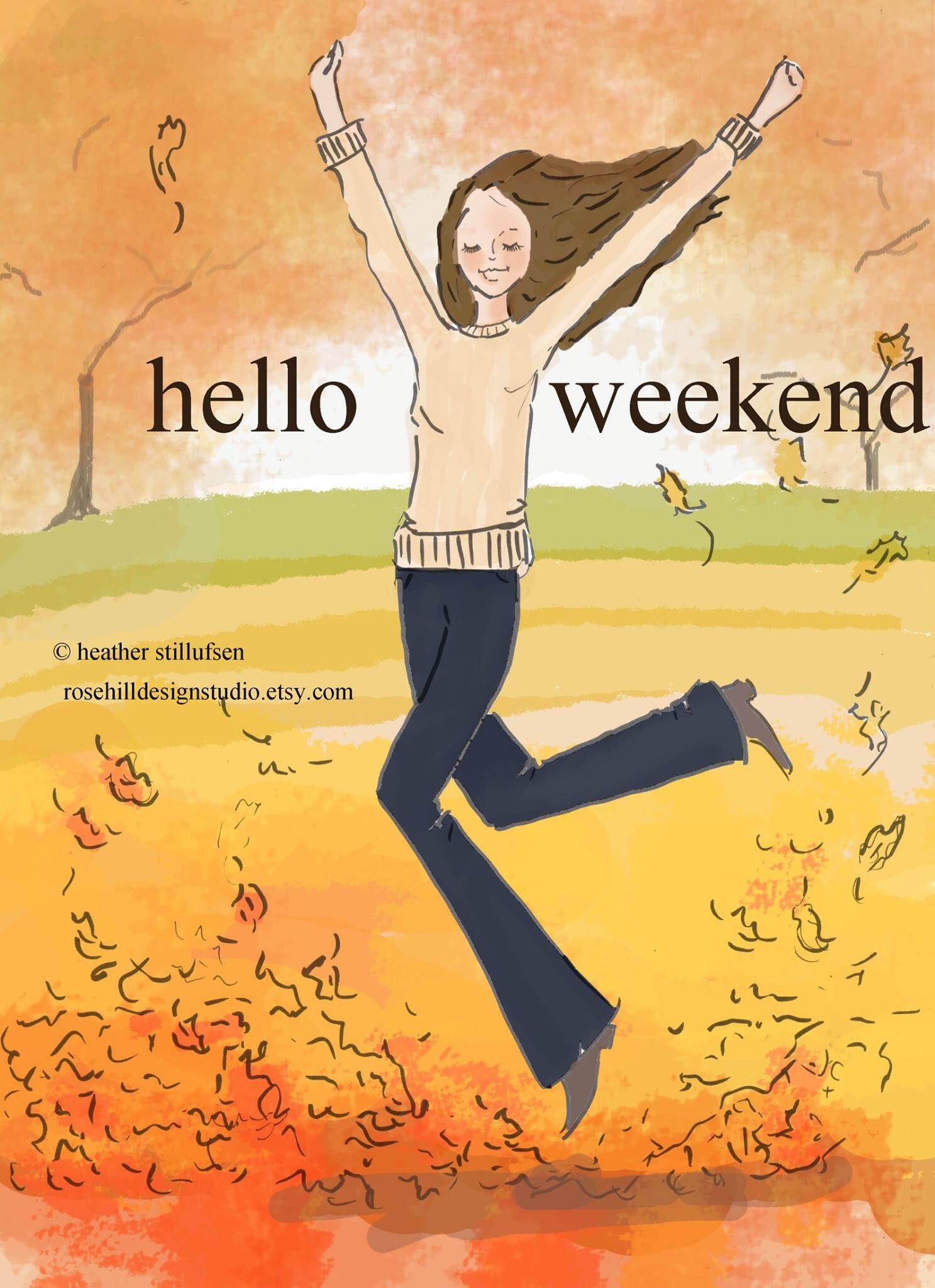 Heather Stillufsen On Twitter Hello Weekend 🍁💛🍁