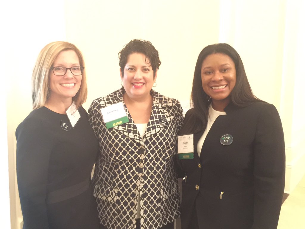 carolinegbs's tweet photo. @EWGEmory Love seeing our alumni and current students each year at the always-fabulous EWG conference! #BrandAmplify https://t.co/uolS5vpDgv