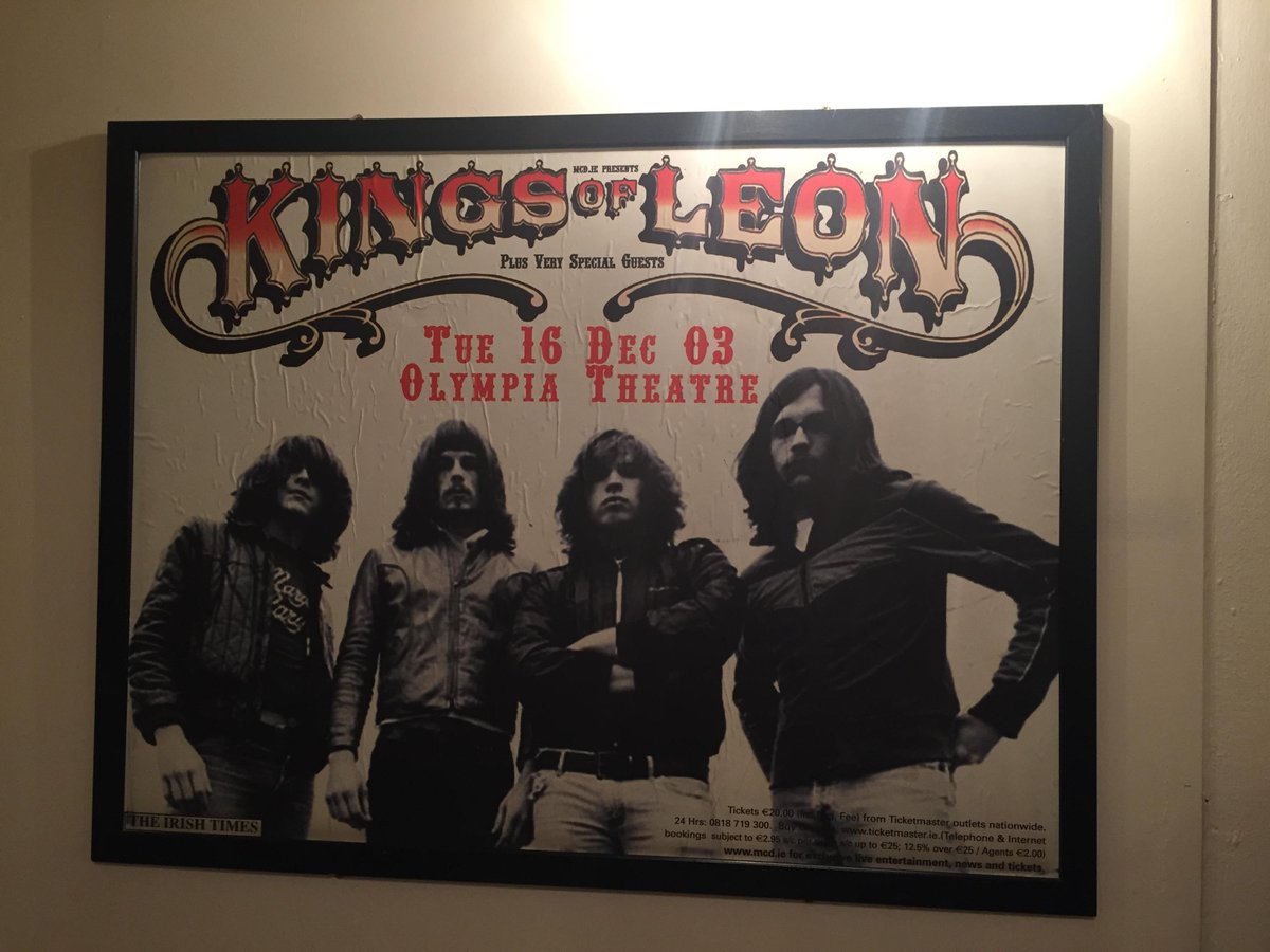 SonyMusicIre's tweet photo. Congrats to @KingsOfLeon - Walls debuts at number 1, making it 5 consecutive number 1 albums in Ireland #FBF #2003toInfinity https://t.co/0w1clLQnFW
