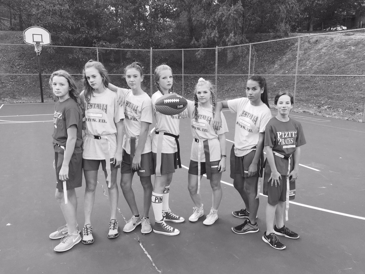PizitzPiratePE's tweet photo. 2nd period Flag Football Champions!  #piratestrong #80sparty https://t.co/JLzGs5IkBg