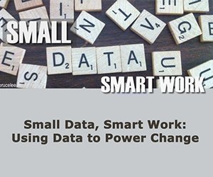 learninglynet's tweet image. Get armed with the basics of Small Data. Preview @gigijohnson's course, free: ow.ly/Nc9o3045VI7