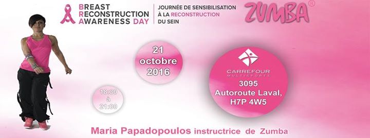 BRAwareness's tweet photo. Tonight we're kicking off our BRA Day Zumba event in Laval, Quebec! See https://t.co/1JkAqLRVpi for details. https://t.co/9F7vIANH26