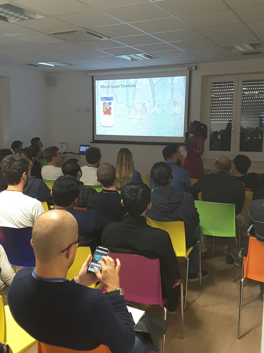 sbcFoodTech's tweet photo. #blockchain applied to #agriculture. The revolutionary way to help small farmers with payments @Agriledger #sbcSelectionDays #foodfintech https://t.co/Ru9gjrSEdS